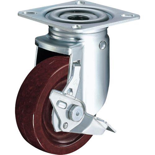 ハンマー 旋回式フェノール車輪 150mm ストッパー付