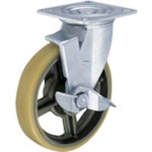 ハンマー 重荷重用旋回式ウレタン車(イモノホイール・ラジアルボールベアリング)200mm SP付