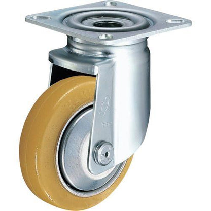 ハンマー 旋回式ウレタン車輪(スチールホイール・ローラーベアリング)125mm