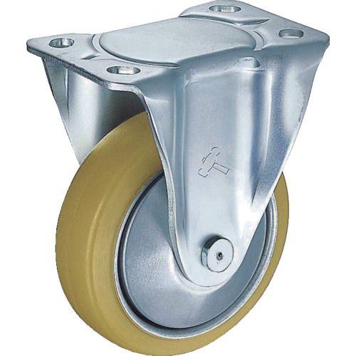 ハンマー 固定式ウレタン車輪(スチールホイール・ローラーベアリング)125mm
