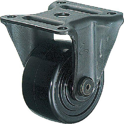 ハンマー 低床重荷重用固定式ナイロン車輪(ボールベアリング)65mm