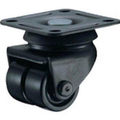 ハンマー 低床中荷重用旋回式ナイロン車輪 38mm