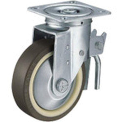 ハンマー 旋回式ウレタン車輪(ナイロンホイール・ボールベアリング)150mm トータルロック