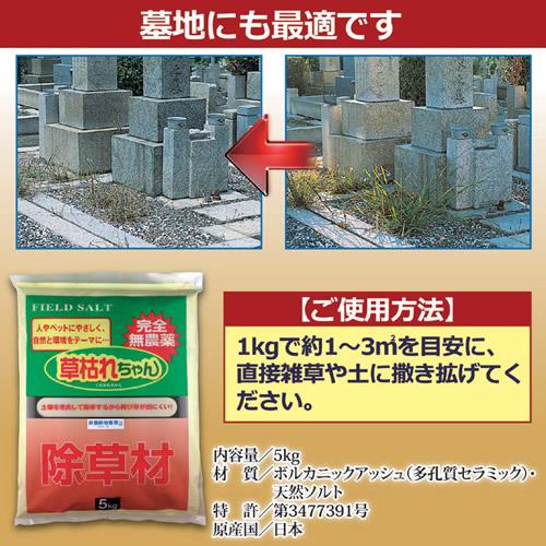 除草材「草枯れちゃん」5kg