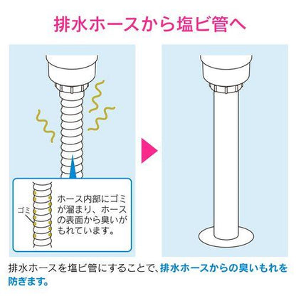 流し台トラップ用排水エルボセット