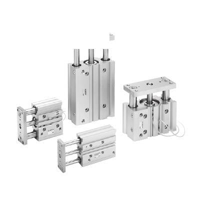 ガイド付シリンダ すべり軸受 ＜STG-M-16-1＞