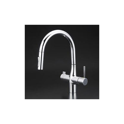 ビルトイン浄水器用シングルシャワー付