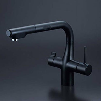 ビルトイン浄水器用シングルシャワー付