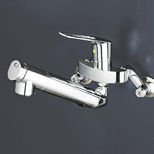壁浄水器シングル混合栓eレバー