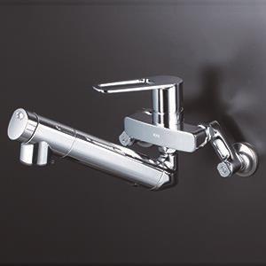 浄水器シングル混合栓eレバー