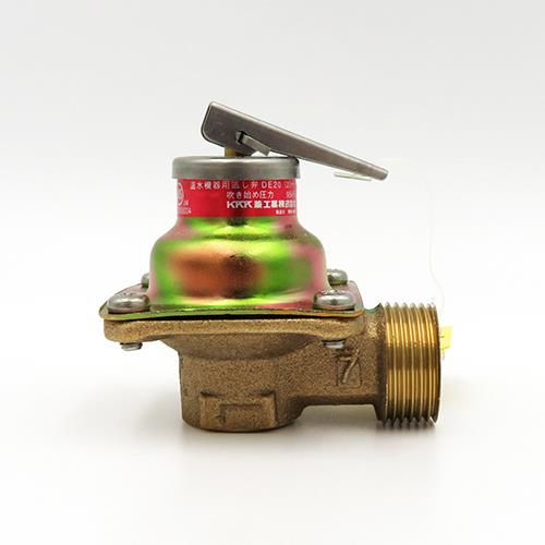 温水機器用逃し弁 DE