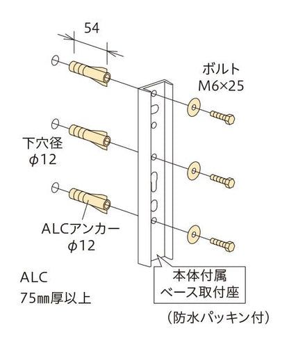 ホスクリーン ALC付パーツ ＜HP-14＞