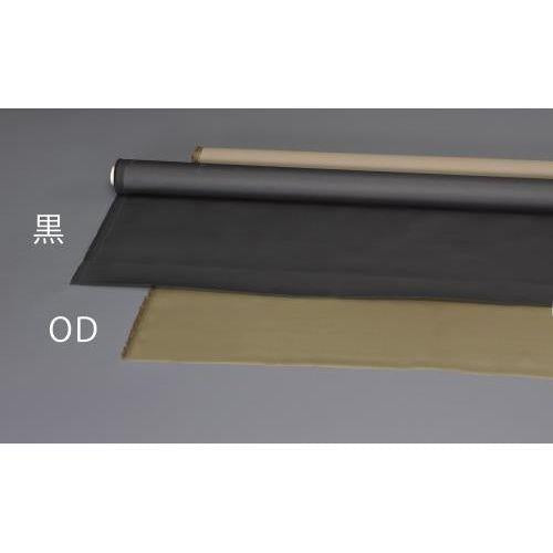 0.6mm ナイロンシート(裏面PUコート/黒)