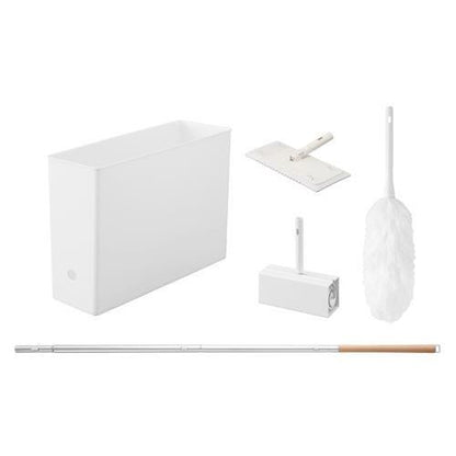 ［5点組］ 掃除用具セット(ホワイト)