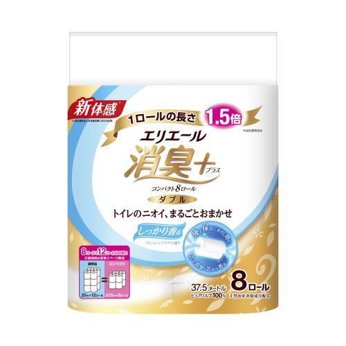 トイレットペーパー(消臭＋・ダブル/64ロール)