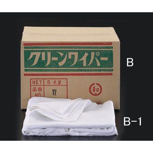 400x400mm/5kg ウエス(特選白)