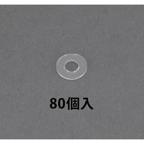 1 mm 平ワッシャー(ポリカ/80枚)
