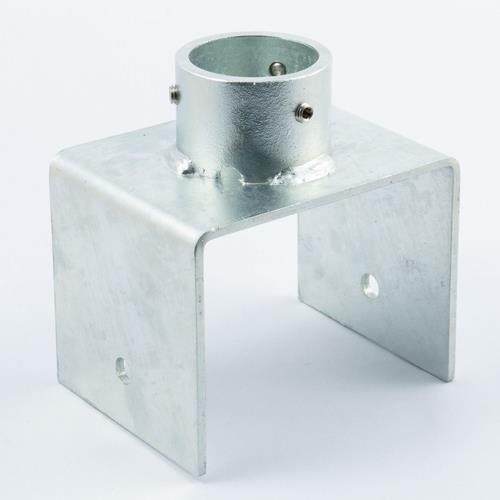 単管パイプベース支柱金具120mm用