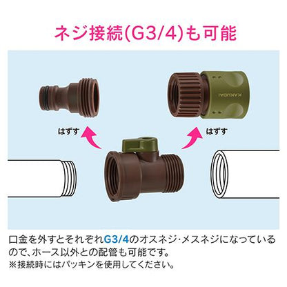 コック接手(手元ストップ継手)