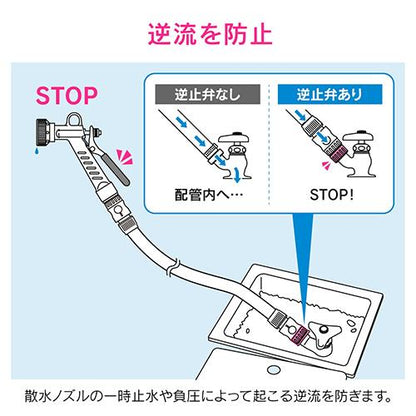 逆止弁つきネジ口金 13