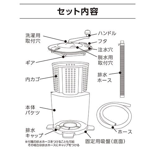 手回し洗濯機