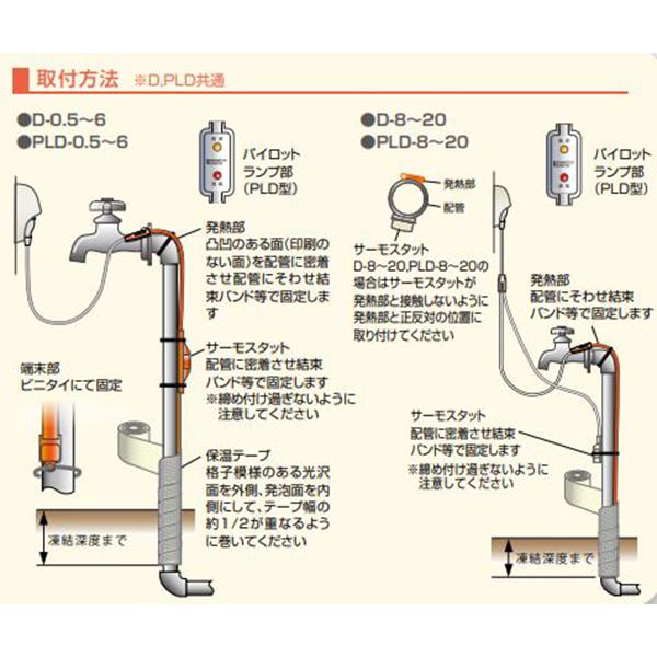 水道凍結防止帯