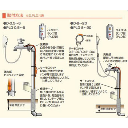水道凍結防止帯