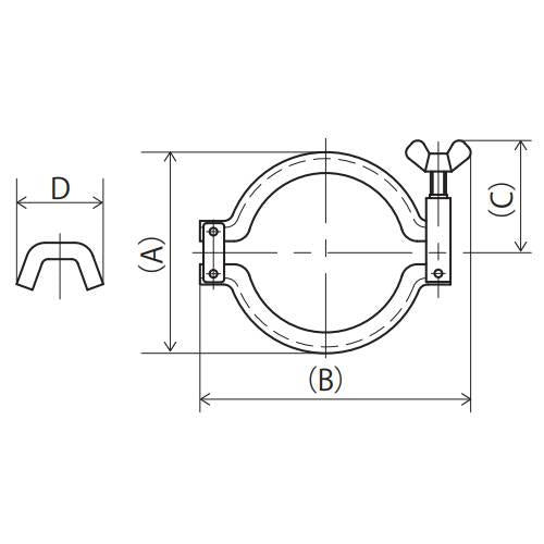 低圧型クランプ