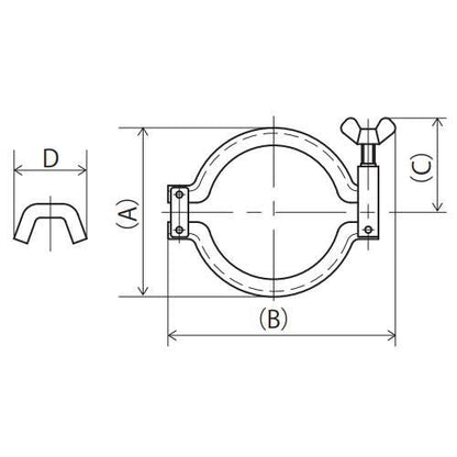 低圧型クランプ