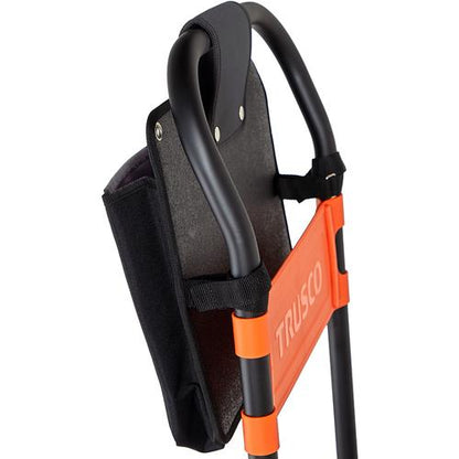 TRUSCO 台車バック マチ付き ブラック