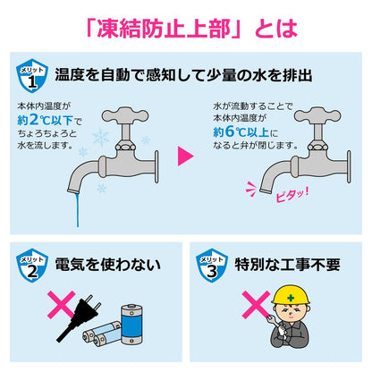 凍結防止上部