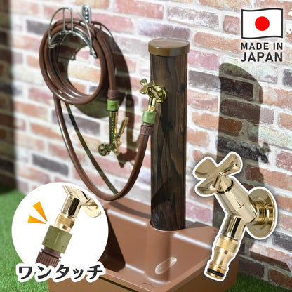 ガーデン水栓ワンタッチ蛇口金