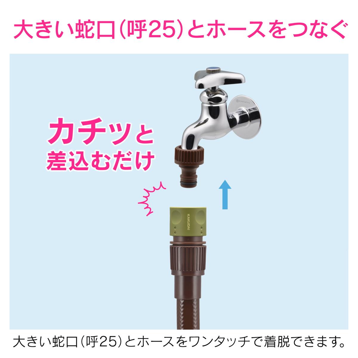 大きい蛇口ネジ口金セット