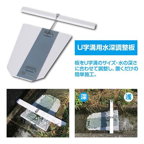 水路調整堰板
