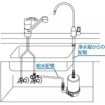 先止め式専用水栓