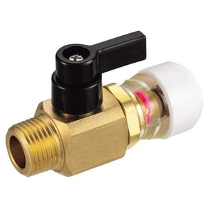 ポリブテンパイプ対応 ハードロックS＜バルブ付オネジアダプター＞ ＜EOVP S＞