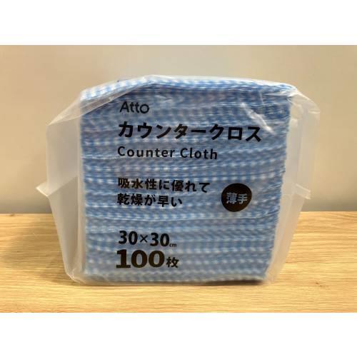 カウンタークロスハーフ薄手300×300mm100枚