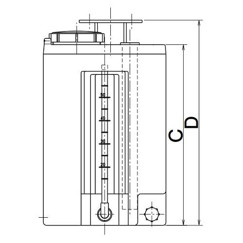 小型ポリエチレンZ型タンク