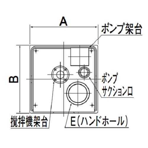 小型ポリエチレン システムタンク