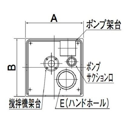 小型ポリエチレン システムタンク
