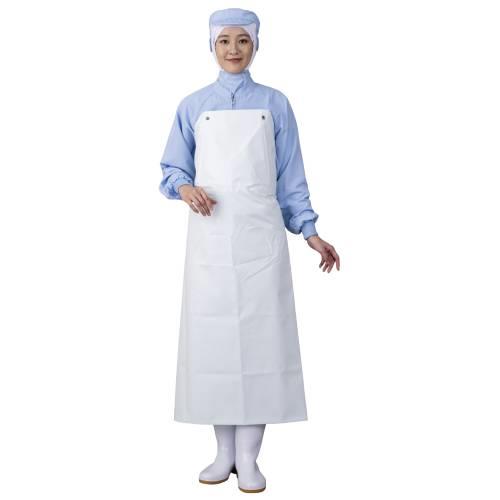EW-6L ターポリン腰下エプロン白 L