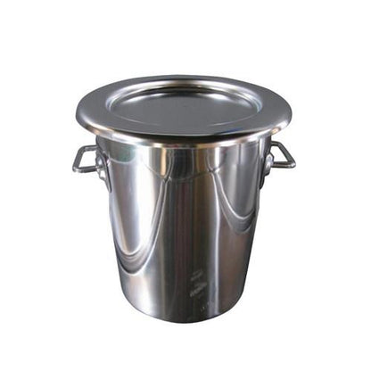 18-8テーパー型食品コンテナ(フタ付) SH-6704 4L