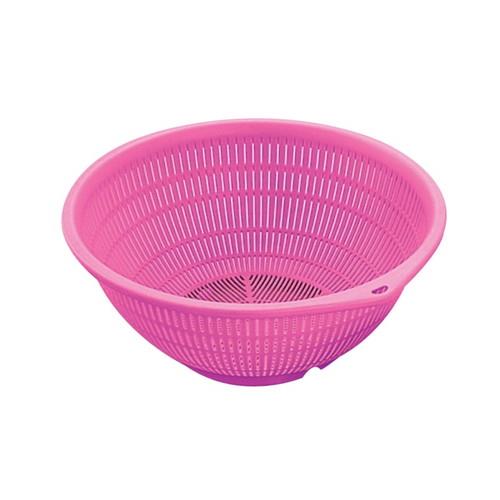 PP弁慶ざる 26cm ピンク