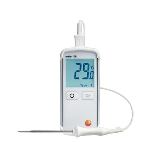防水型食品用中心温度計 testo108 0563・1080・08