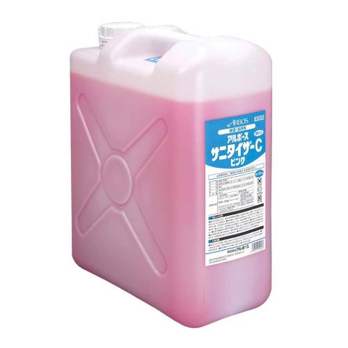 アルボース除菌洗浄剤サニタイザーC20kgピンク