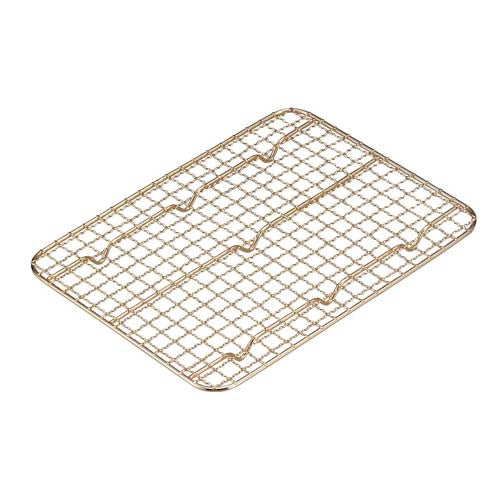 ステンレス角バットアミクリンプ目金メッキ付3枚取 3670100