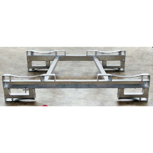 木樽ﾗｯｸ四角(2台用) 225L